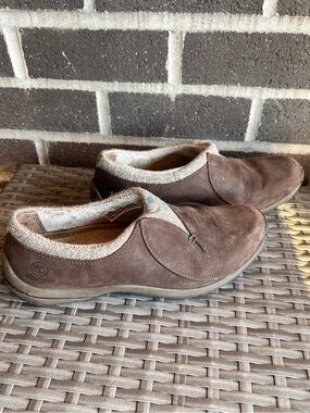 Timberland SmartWool Waterproof  Brown Leather Slip On Shoes - Size 7 1/2 M